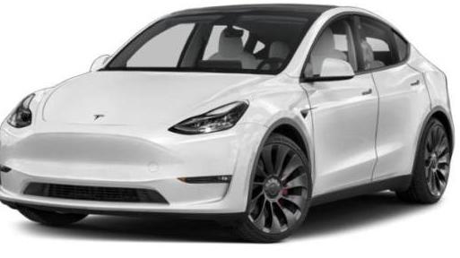 TESLA MODEL Y 2021 5YJYGDEE0MF286644 image